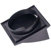 Ventilation Grille Diameter 150 mm Anthracite Exhaust Hood Ventilation with
