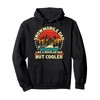 Snowmobile Dad Like A Regular But Cooler Funny Snowmobiling Pullover