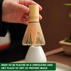 Dalephoric Matcha Whisk with 100 Bristles, Natural Bamboo, Matcha Whisk,