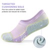 Amutost No Show Womens Socks Athletic cushion Ankle Footies Low