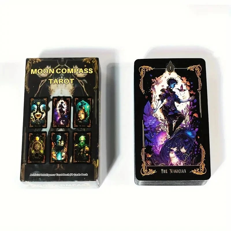 Moon Compass Tarot Cards - New - Sealed - 78