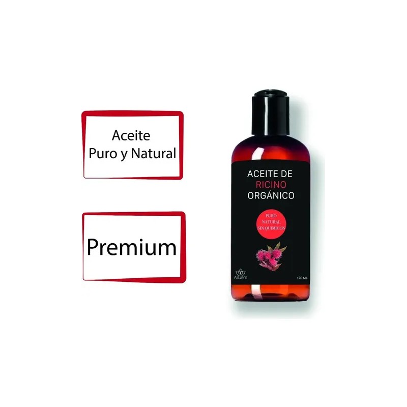 Aceite De Ricino 100 Puro Orgánico Castor Oil