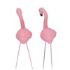 4 Pcs Pink Flamingo Garden Statue Fine Details Stylish Vivid