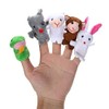 Finger Puppet Doll Finger Puppet Animal Fabric Educational Toy