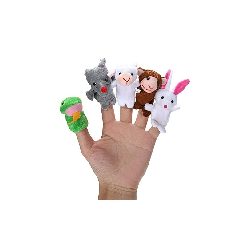 Finger Puppet Doll Finger Puppet Animal Fabric Educational Toy