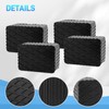 4pcs Solid Rubber Auto Lift Block Spacer Pad fit for