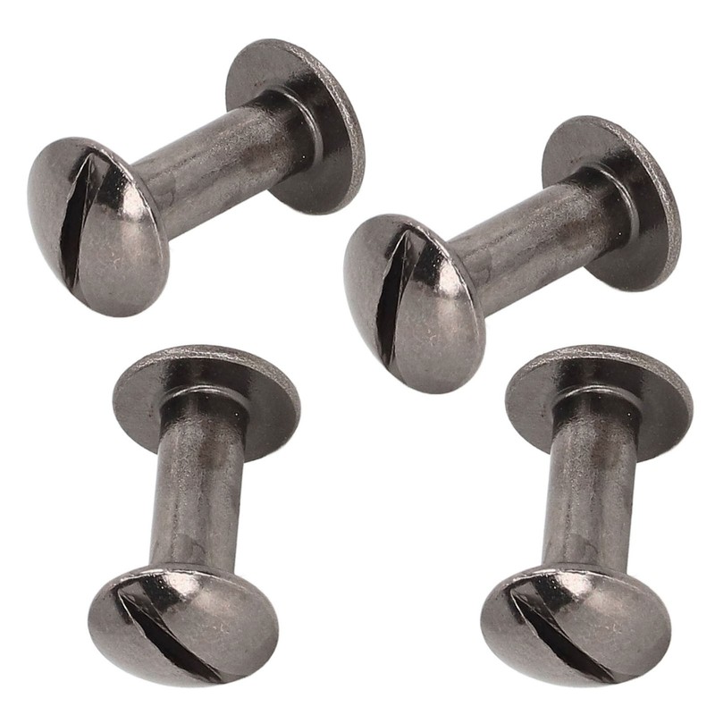 200 Sets Book Binding Screw Environmental Brass Metal Chicago Binding