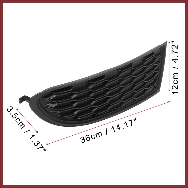 Car Front Bumper Left Driver Side Fog Light Grille Lamp