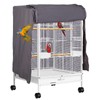 QBLEEV Birdcage Cover, Breathable Night Cover for Bird Cages, Parrot