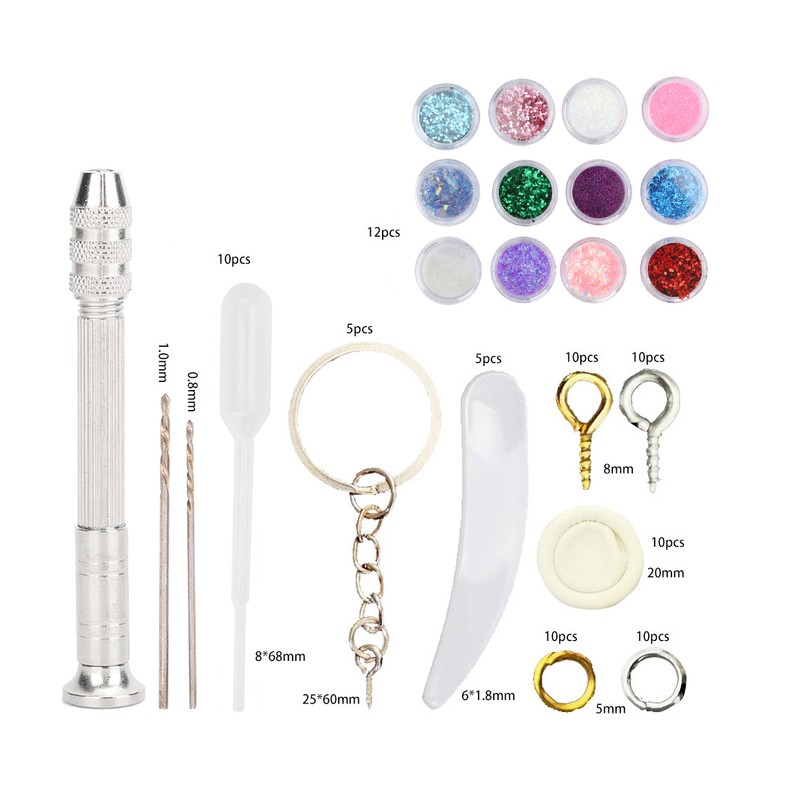 Silicone Mold Epoxy Resin Jewelry Findings Decoration DIY Making Tool