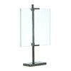 Creative Co-Op 10 in x 16.75 in Black Adjustable Metal
