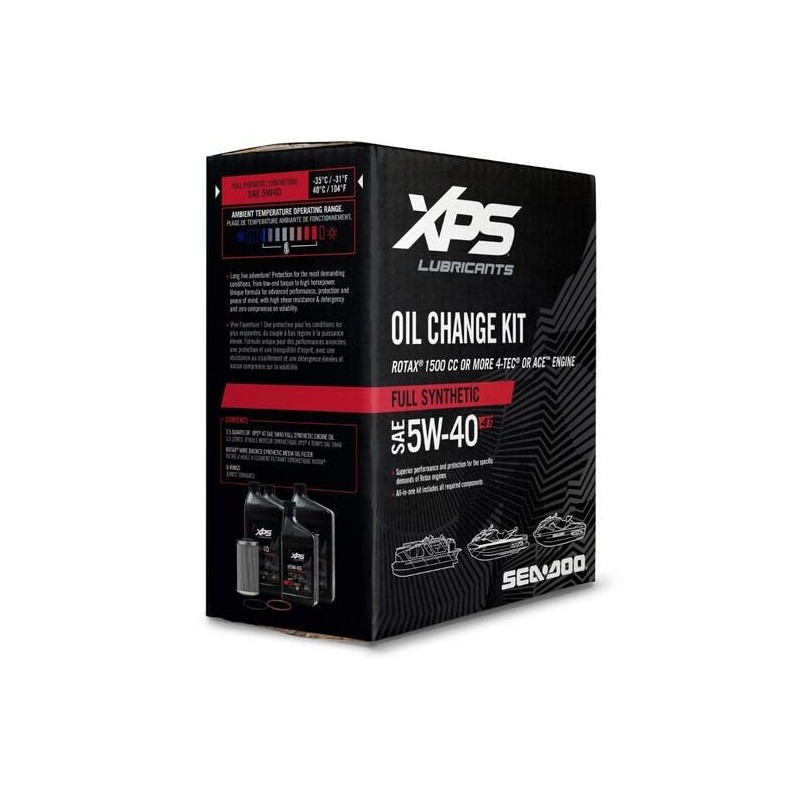 4T 5W-40 Full Synthetic Oil Change Kit for engines of