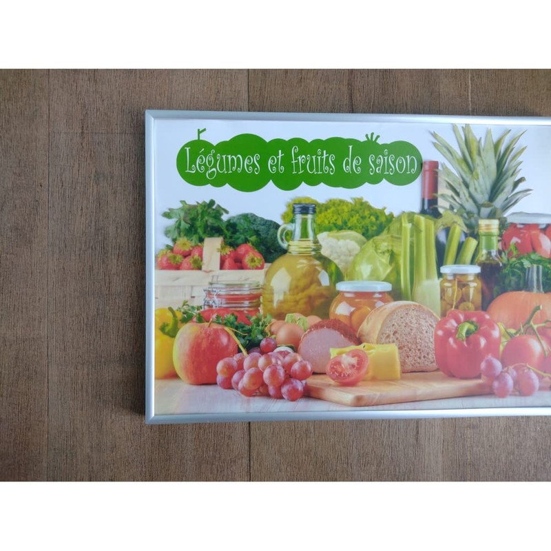 Sofken Aluminum Frame Slim 8, A4, Black, 002344