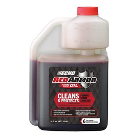 ECHO Genuine Red Armor 16 oz. Squeeze Bottle 2-Stroke Cycle Engine Oil Mixes with 6 Gallons of 89 Octane or Higher Fuel