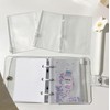 Donaly Mini Organizer, 3 Hole Binder, Korean Notebook, Trading Card