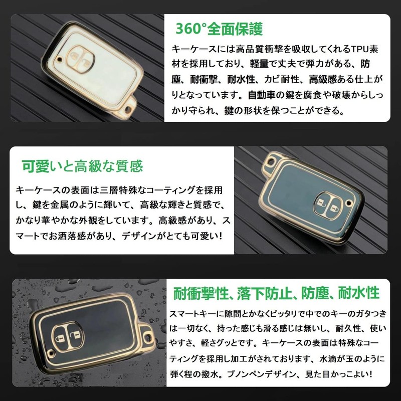 ZANEKO Prius Ski Case Aqua Key Cover Fit Toyota 86