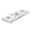 Ropeze Stainless Steel 6-Inch Folding Cleat, Marine Grade, Corrosion Resistant,