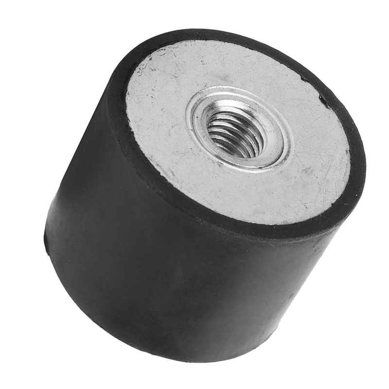 Pack of 4 Anti-Vibration Rubber Insulator Brackets, Internal Thread, Anti-Vibration