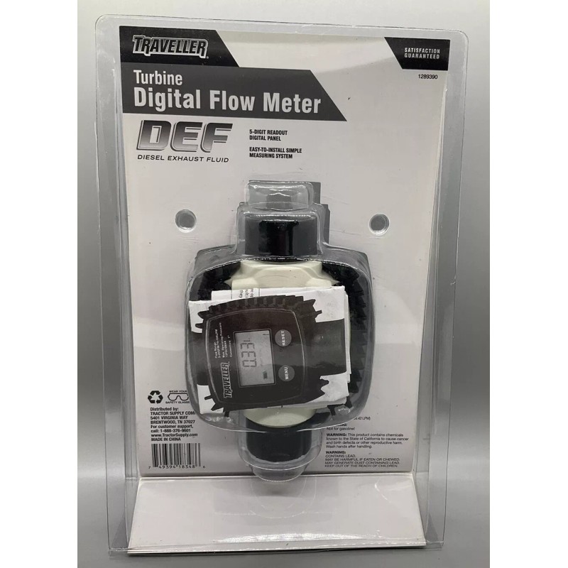 Traveller New - Traveller Turbine Digital Flow Meter DEF Disel