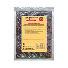 Black Whole Mustard Seeds - 100g