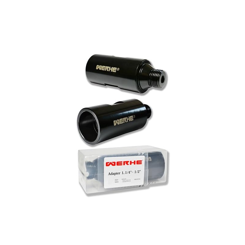 WERHE® Adapter 1 1/4 Inch UNC to R 1/2 Inch