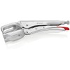 KNIPEX Locking Plier,Plain Grip,11-1/64" L