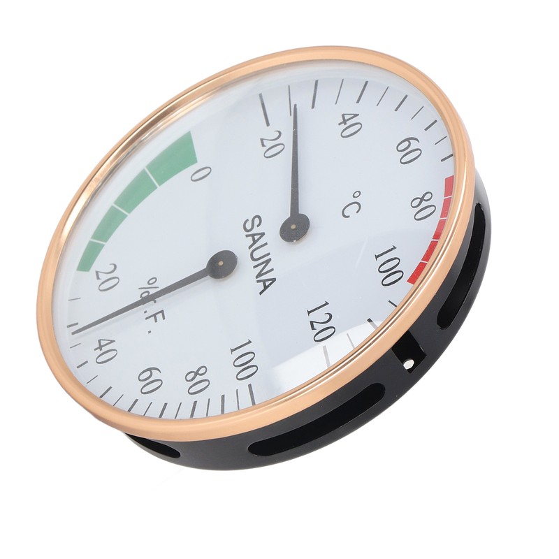 Sauna Temperature Humidity Meter Professional Wall Mounted High Accuracy Hygrometer