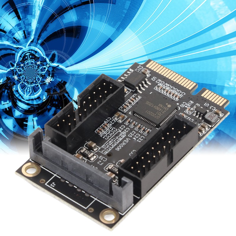 Mini PCIE to USB3.0 Adapter Mini PCIE to 4 Port