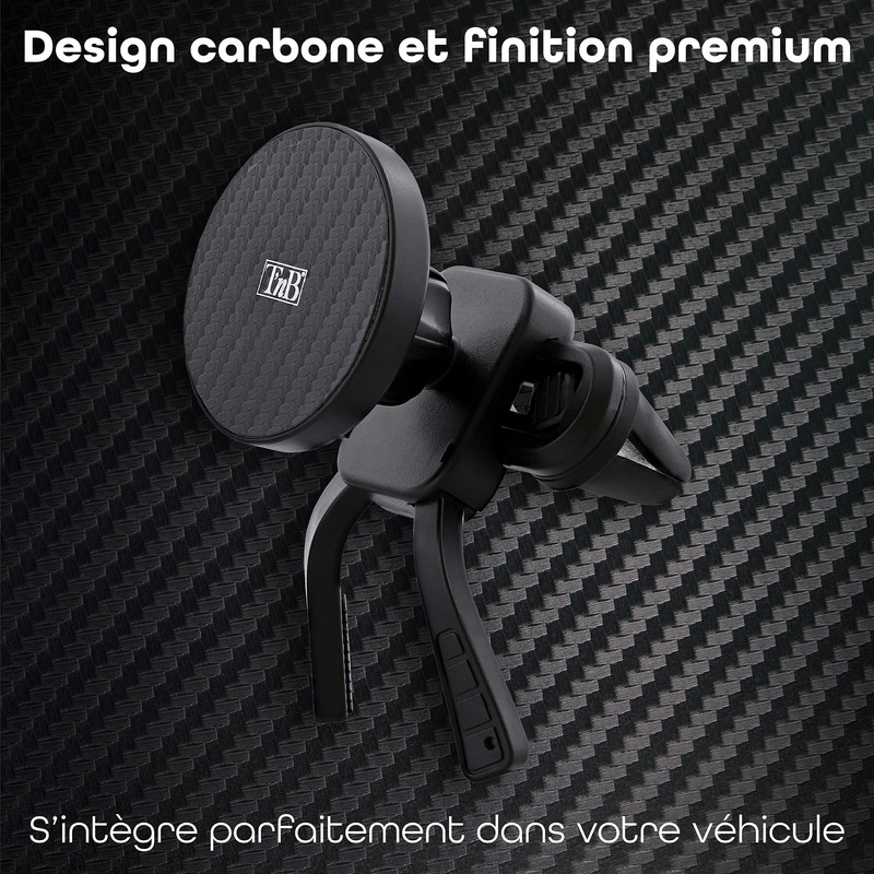 T'nB Premium Ventilation Grille Holder Black