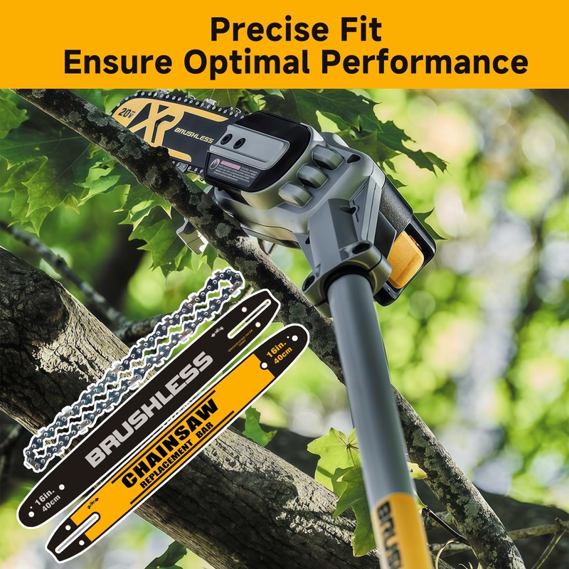 16-Inch DWZCSB16 Chainsaw Guide Bar and DWO1DT616T Saw Chains Combo