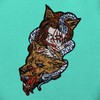 ZEGINs The Bloody Werewolf Patch Embroidered Applique Badge Iron On