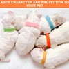 15PCS Adjustable Puppy Kitten Collars - Newborn Pet ID Bands
