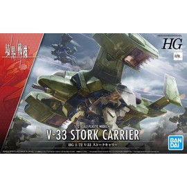 HG Boundary Battlers V-33 Stoke Carrier, 1/72 Scale, Color-Coded Plastic Model