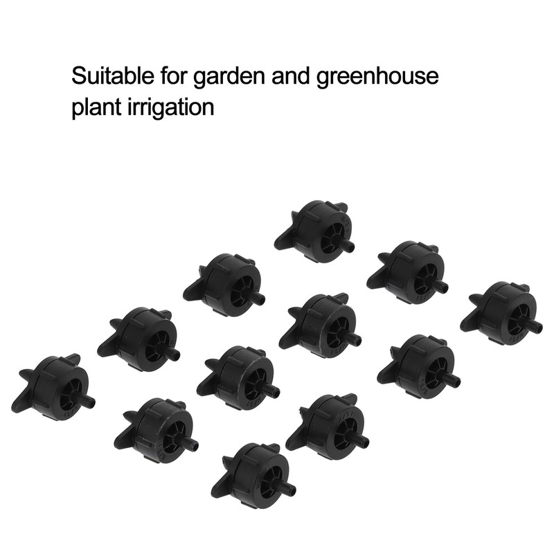 100Pcs 4L Pressure Compensating Drip Emitters Detachable Irrigation Dripper Nozzle