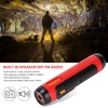 JX‑502 Emergency Flashlight 3W Strong Light LED Hand Crank Flashlight