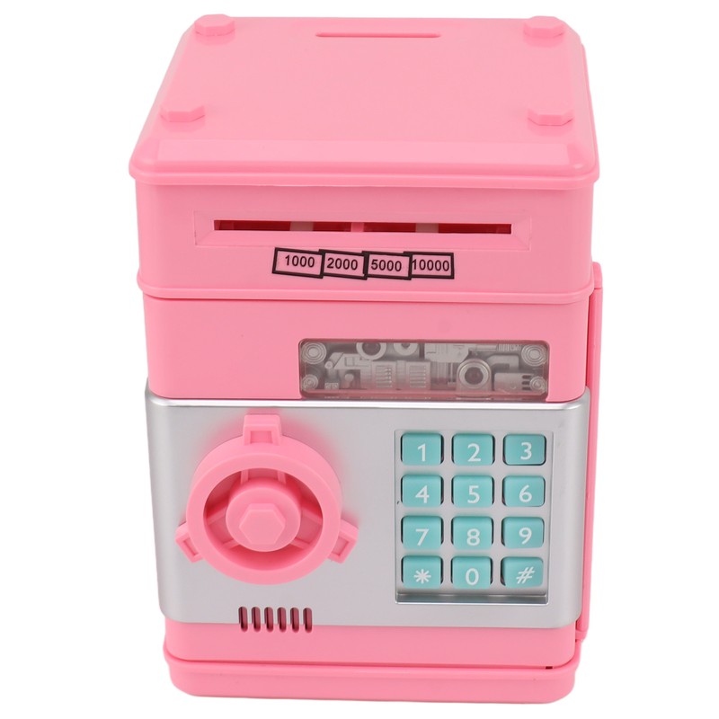 2 Modes ATM Piggy Bank Digital Electronic Paper Money Coins
