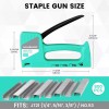 HAUSHOF Light Duty Staple Gun Upholstery Staple Gun w/Remover 800PC