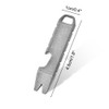 Titanium EDC Pry Bar,Mini Pry Bar EDC Multi Tool with