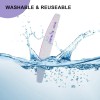CANVALITE 10 Pack Purple Nail Files 100 180 Grit Emery