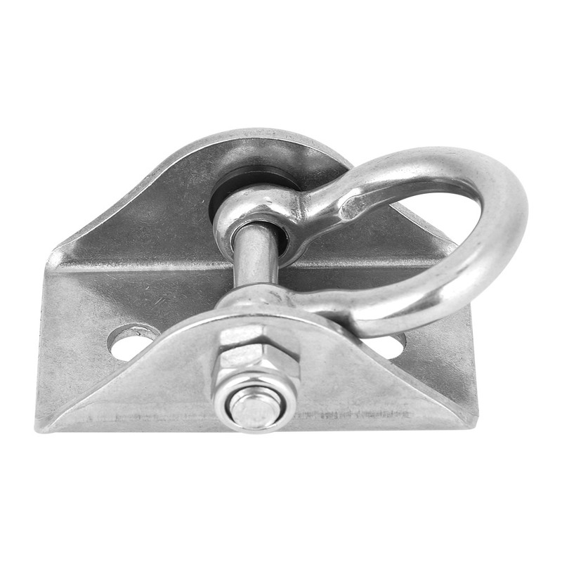 Stainless Steel D Type Suspension Swing Hanger Hook Fixed Plate
