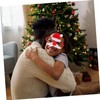 Parliky Christmas Party Glasses Unique Hat Beard Frame Photo Prop