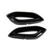 crosselec Carbon Fiber Front Bumper Air Vent Cover Trim Accessories