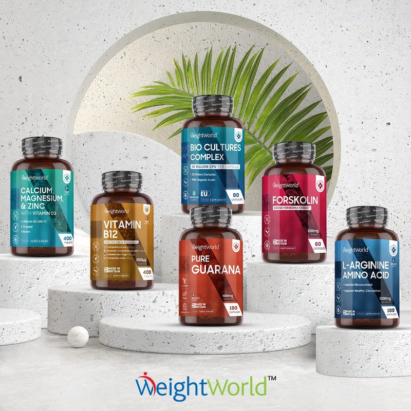 Caffeine Supplement with No Jitter - 4X More Caffeine Than