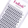 Fadlash Eyelash Extensions, Ready-to-Use Fans, Premade Fans Eyelash Extensions, 10D,