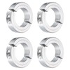sourcing map 4Pcs Double Split Clamp-On Shaft Collar for 1-3/8"