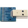 risingsaplings 4pcs USB 3.0 Type A Male Breakout Board USB