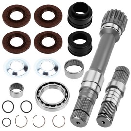 LINKCRO Front Differential Axle Intermediate Shaft Kit - Compatible with Ram 1500 2012-2021 - Inner Shaft Replaces 68257420AA, 68146594AB, 68146594AA,68257420AF