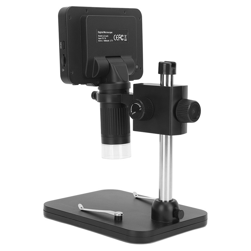 4.3in HD LCD Digital USB Microscope 1000X Magnification Electronic Microscope