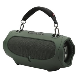 TXEsign Silicone Case Cover Compatible with JBL Xtreme 4 - Portable Speaker, Travel Carrying Protective Cover with Neoprene Handle for Xtreme 4 (Green)