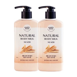 Happy Bath Really Mild Body Lotion 400g x2 / 해피바스 정말 순한 바디로션 400g x2
